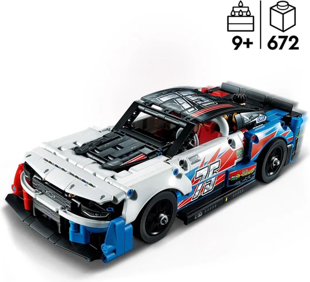 LEGO Technic NASCAR Next Gen Chevrolet Camaro ZL1 Set - 42153 — afbeelding 12