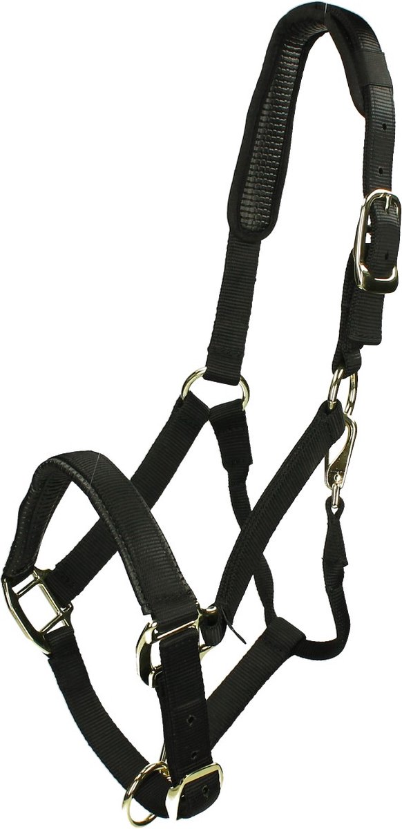 Shires Halster Shires Nylon Topaz Zwart