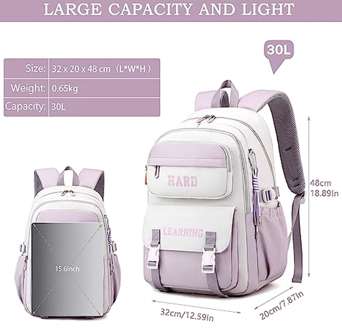 Rugzak voor school nodig? Comfort & ruimte