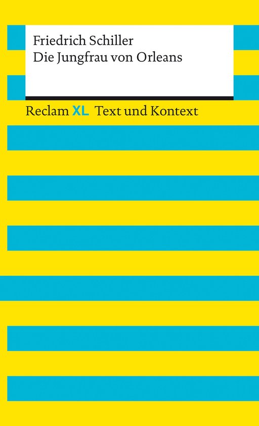Reclam XL – Text und Kontext - Die Jungfrau von Orleans. T ... - cover