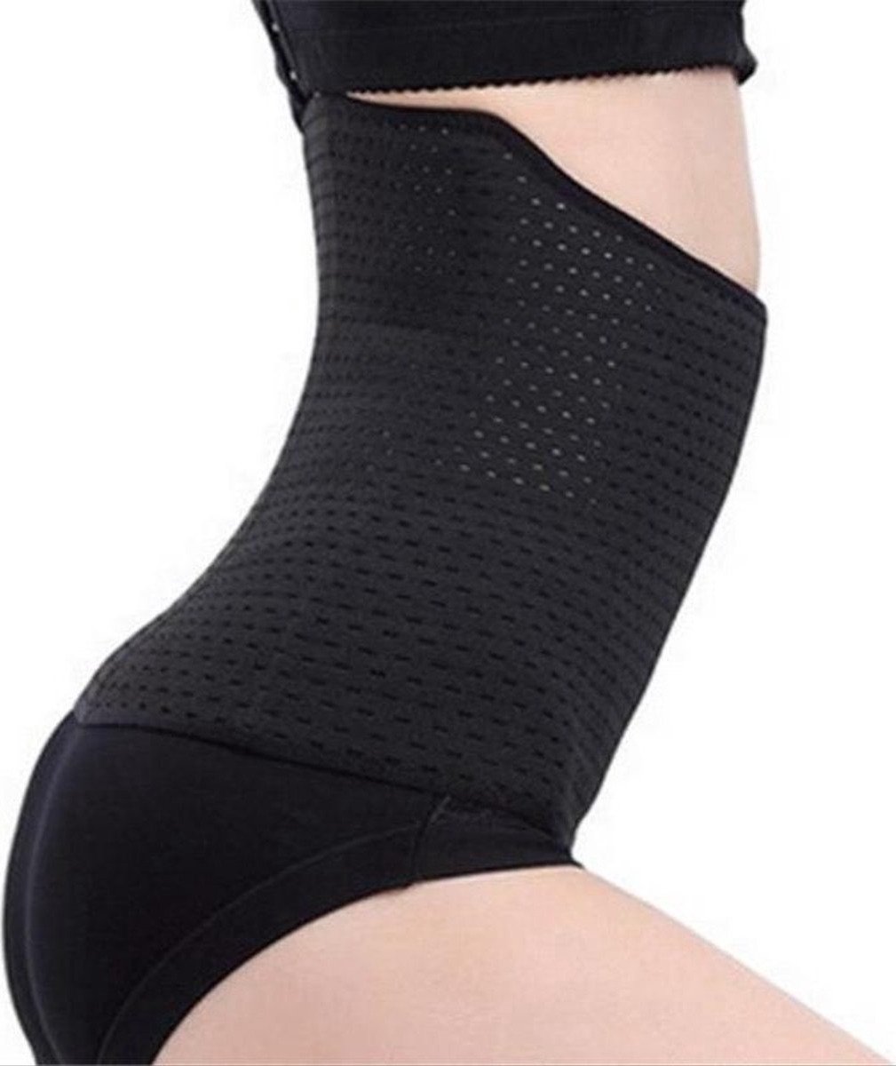 Goedkoopste New Age Devi - Postpartum Band - Waist Trainer - Corset - Korset - Waist Shaper - Afslankband - Afslanken - Zweetband Buik - Zwart