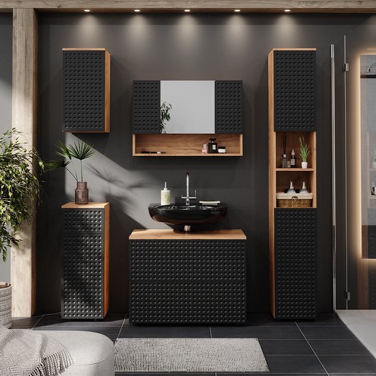 Vicco Ensemble de meubles de salle de bain Irma, Blanc