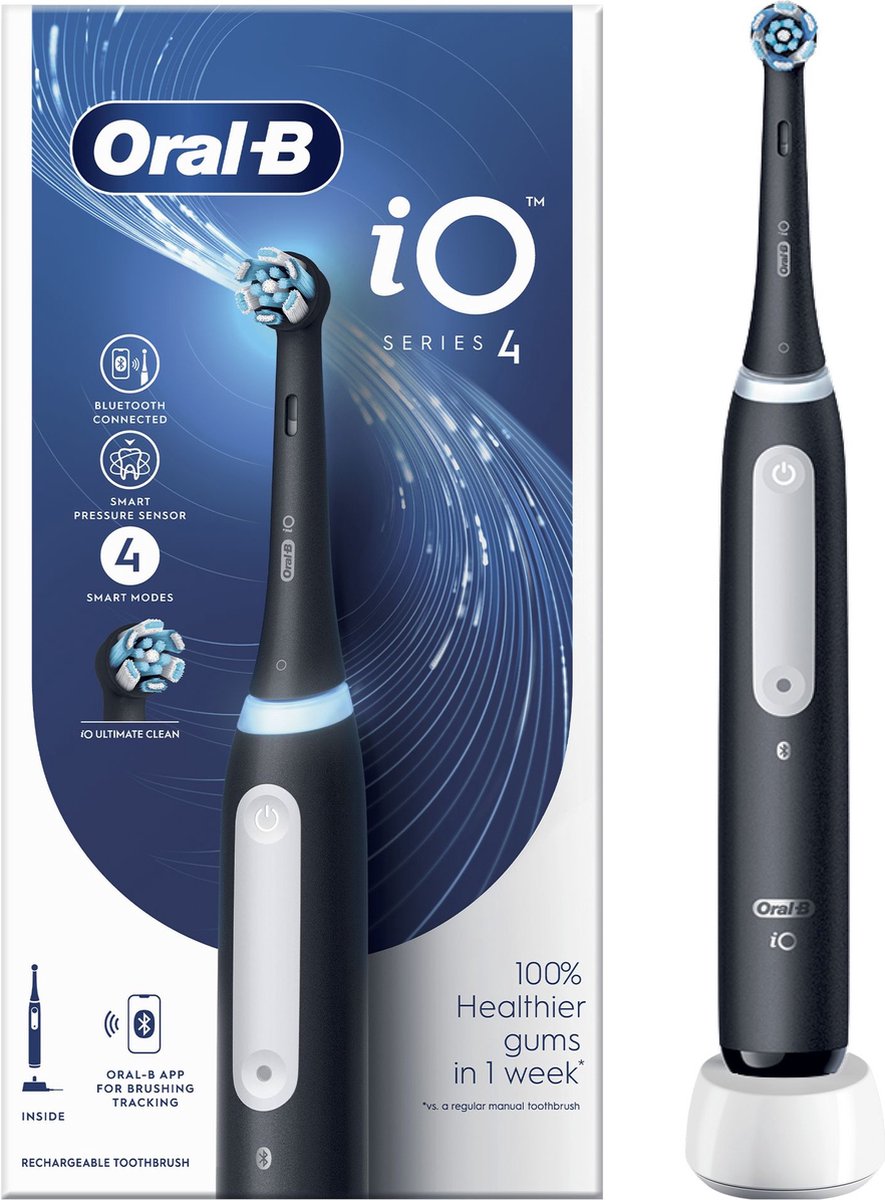 Oral-B Elektrische Tandenborstel iO 4 Zwart -