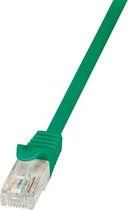 Logilink Cavo Di Rete CAT6 EconLine U/UTP - 0,25 Metri, Colore Grigio, Per Gigabit Ethernet E Retrocompatibile Cat5/Cat5E