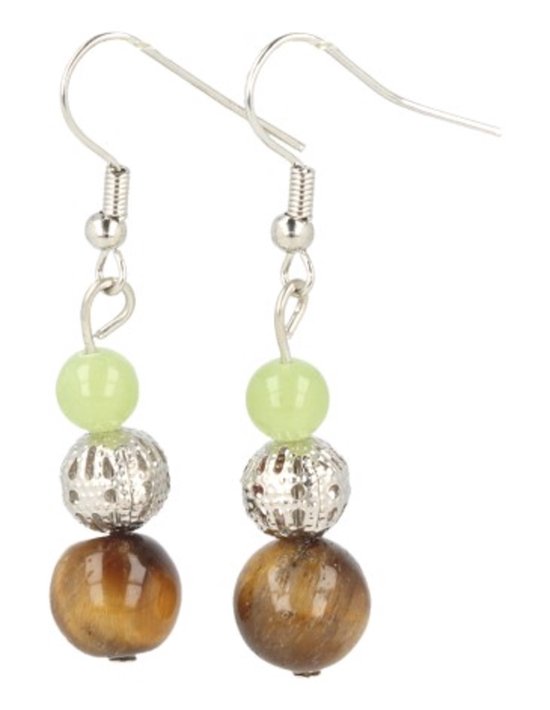 Boucles d'oreilles de tigre