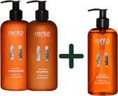 Rento Shampoo en Conditioner / Handzeep + Bodywash