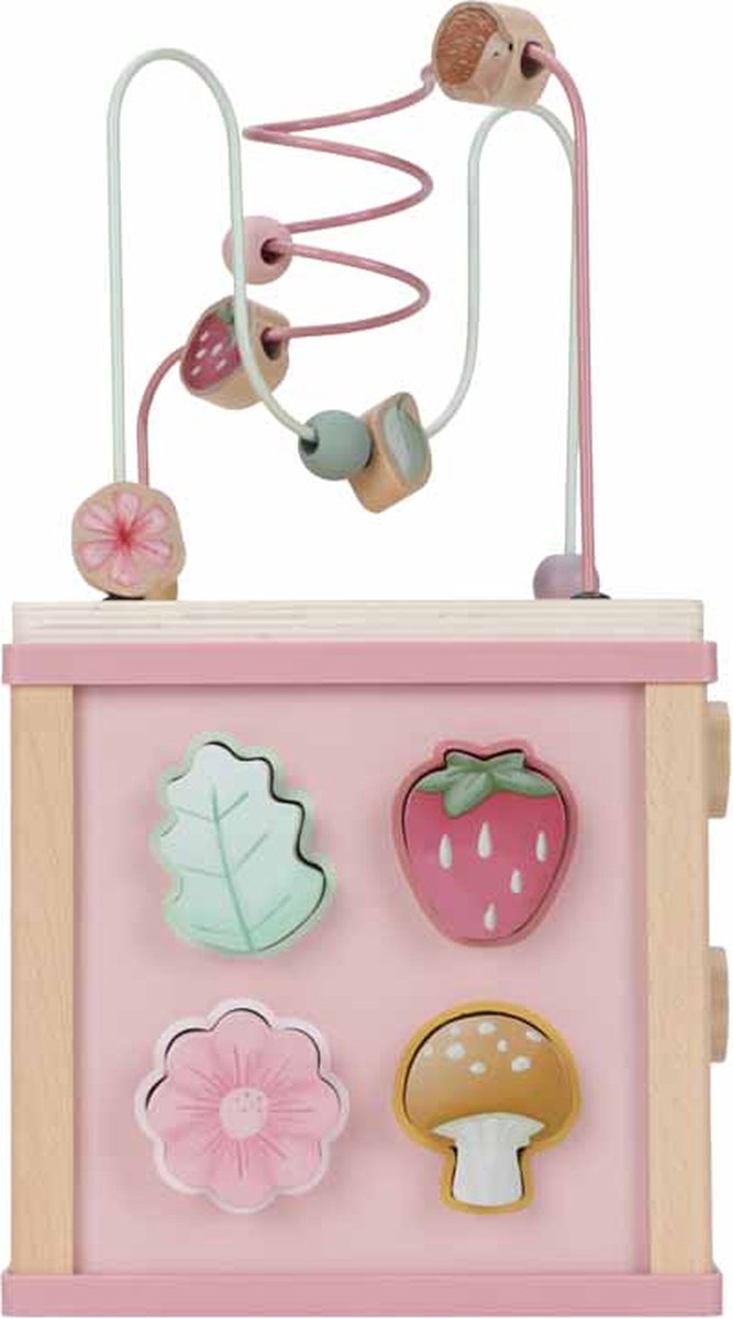 Little Dutch Houten Activiteitenkubus - Fairy Garden FSC van Little Dutch — afbeelding 3