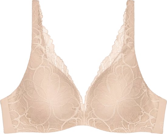 Soutien-Gorge Femme Triumph Body Make-Up Illusion Lace WP - Beige - Taille 85C