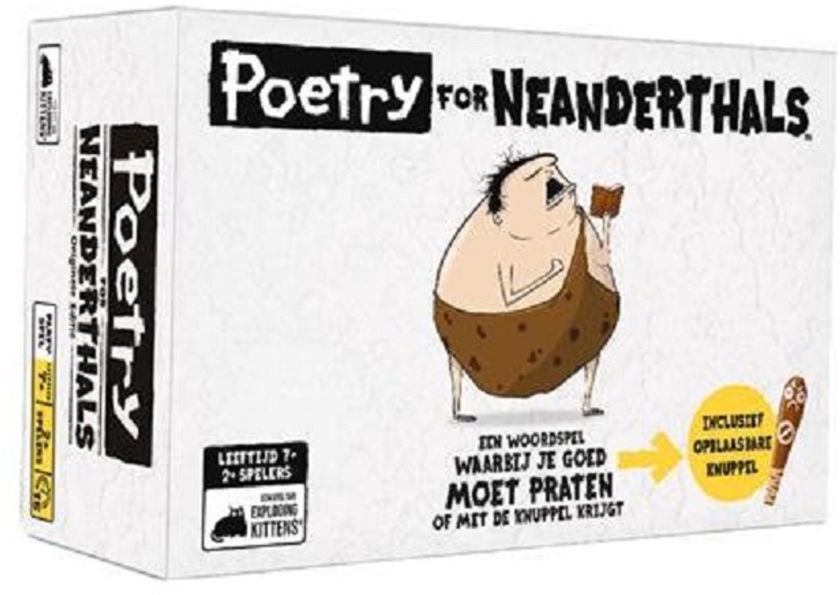 Poetry for Neanderthals - Nederlandstalig Kaartspel — afbeelding 5