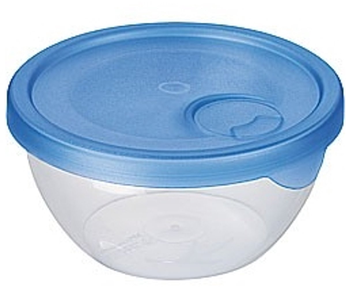 Sunware Voorraaddoos 0.5 liter | Transparant/Blauw