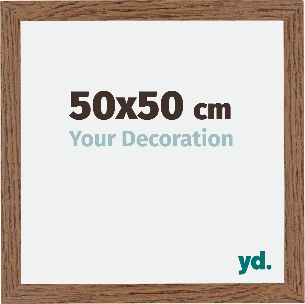 Your Decoration - Fotolijst 50x50 cm - MDF - Eiken Rustiek - Mura