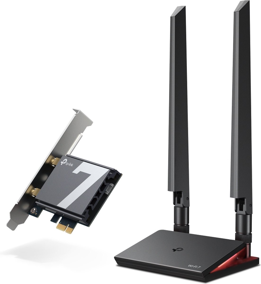 TP-Link Archer TBE550E BE9300 Tri-Band Wi-Fi 7 Bluetooth 5.4 PCIe-adapter
