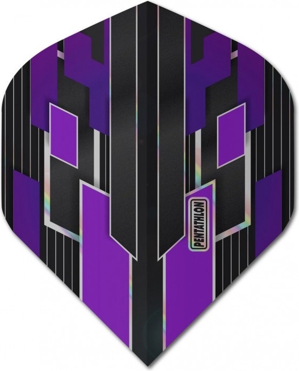 Pentathlon Gilded Purple - Dart Flights