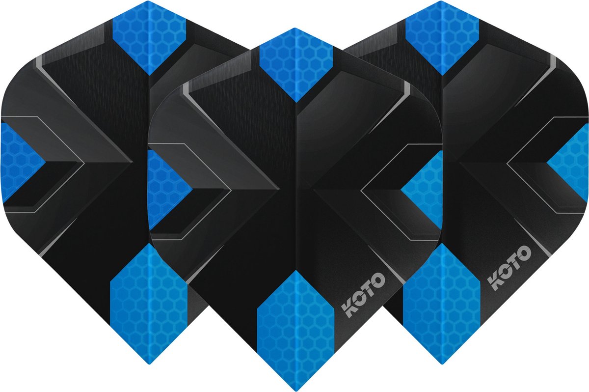 KOTO ZIZ-X NO2 Aqua - Dart Flights