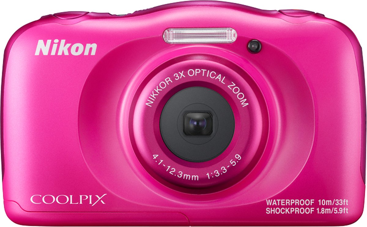 Nikon Coolpix W100 - Roze Camera | bol