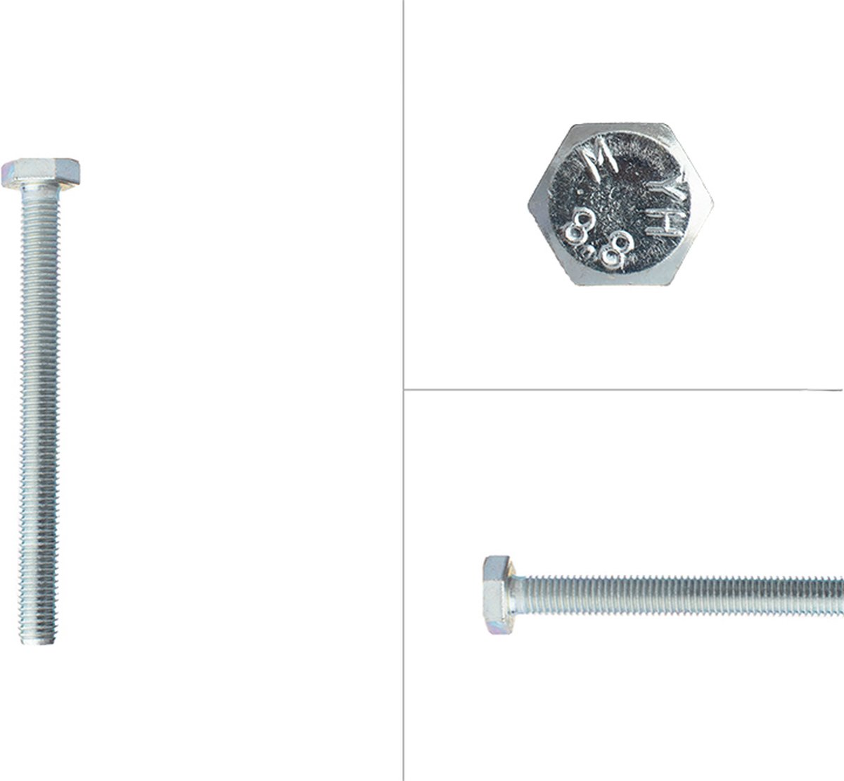 Tapbouten Verzinkt M10 x 100 mm | 50 stuks