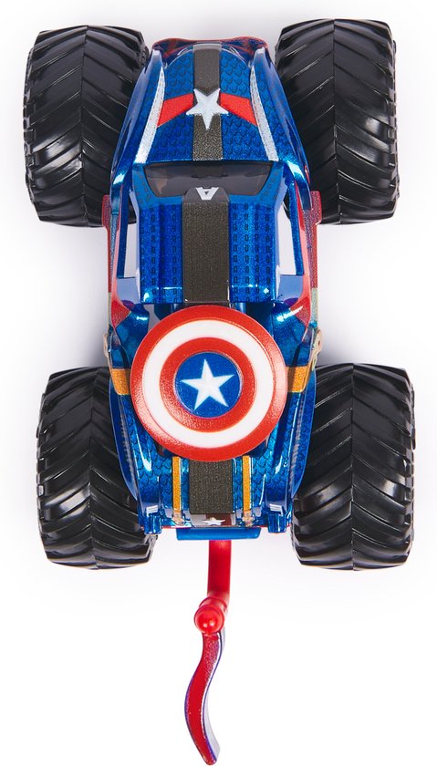 Monster Jam Marvel Captain America