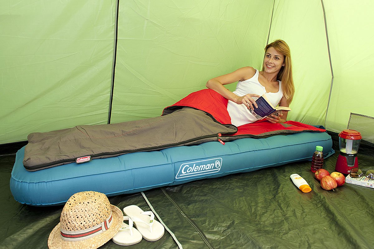 Bestway Luchtbed gevlokt met ingebouwde luchtpomp 191x97x46 cm kopen