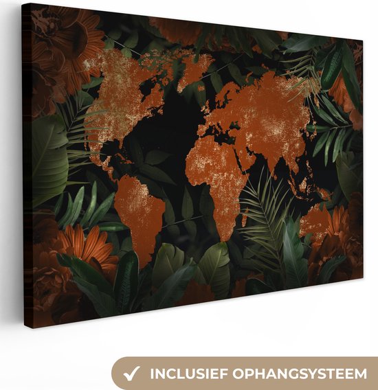 MuchoWow© Canvas Schilderij 80x120 cm Kamer Muur Schilderijen Decoratie Woonkamer Slaapkamer Room Decor Wall Decoration Art Painting Doorkijk - Strand - Duinen - Zee - Natuur