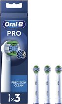 Bol.com Oral-B Pro - Precision Clean - Opzetborstels met CleanMaximiser Technologie - 3 Stuks aanbieding