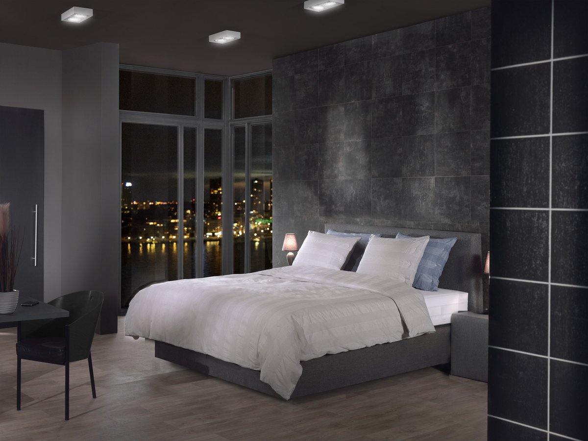 Yellow dekbedovertrek Arrezo (Vapor Grey)-240x200/220 cm