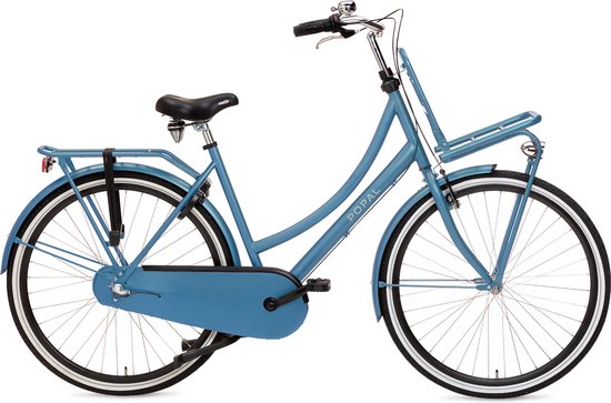 Popal Daily Dutch Basic+ N3 Transportfiets - Stadsfiets - Dames - 47 centimeter - GÃ¶teborg Blue