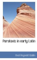 Parataxis in Early Latin