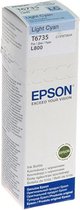 Epson T6735 - 70 ml - lichtcyaan - origineel - inktvulling - voor Epson L1800, L800, L805, L810, L850