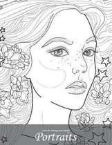 Livre de coloriage pour adultes Portraits 6