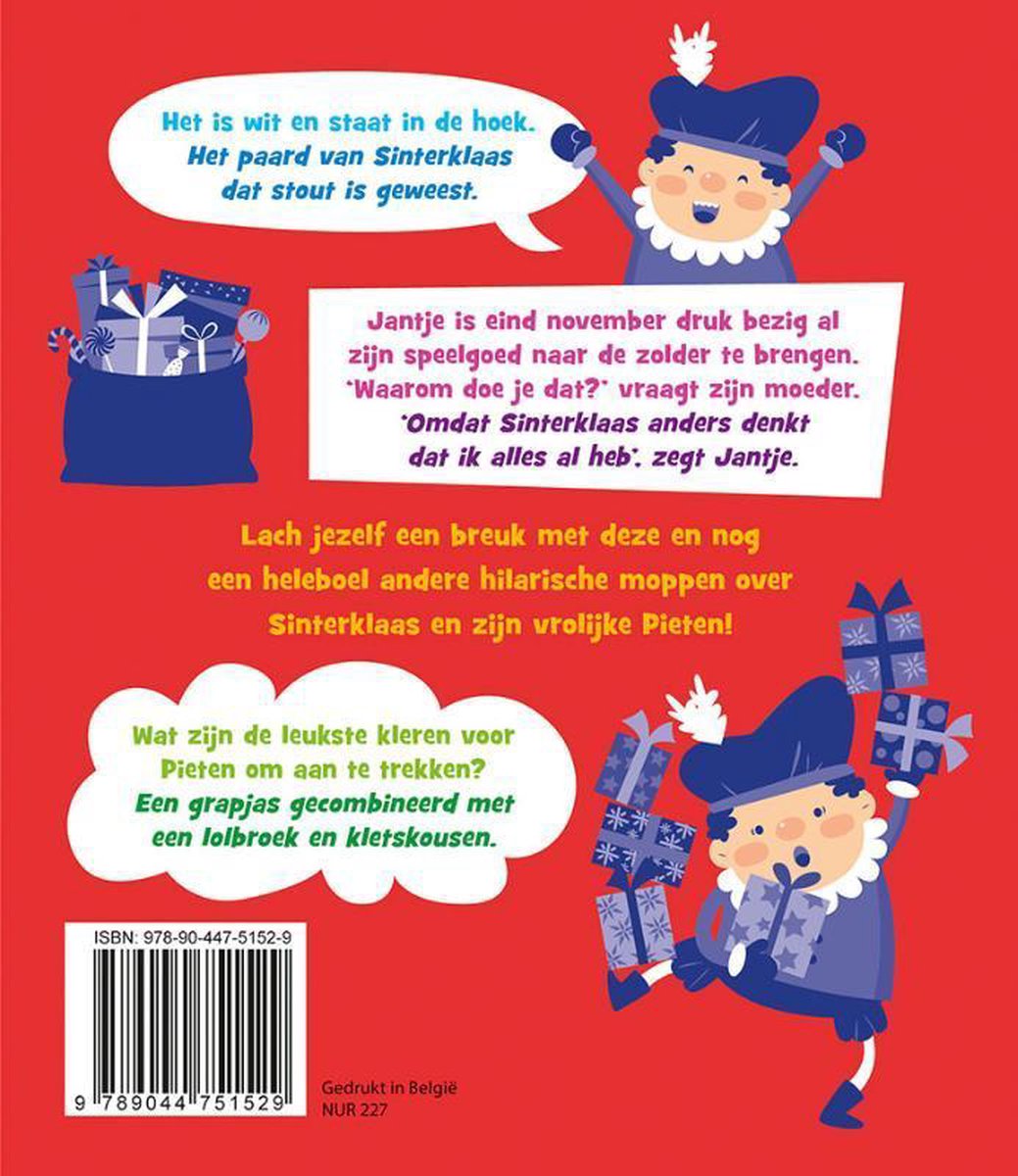 De grappigste Sinterklaasmoppen voor kinderen | 9789044751529 | Boeken |  bol.com