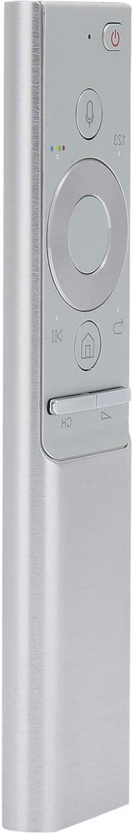 Cocoplus -Afstandsbediening voor Voice TV - Aluminium - TV afstandsbediening - Compatibel met Serie 01291A 01270A 01272A 01274A - Zilver - Toetsen - Geschikt voor Voice TV - Zwart.