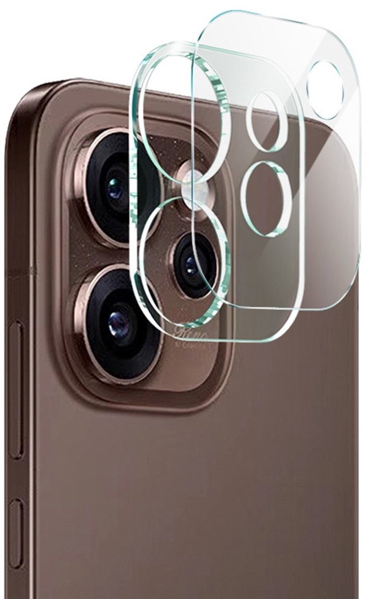 IMAK Camera Lens Protector - Geschikt voor OPPO Reno15 Pro Camera Lens Protector - IMAK 9H Tempered Glass - Transparant
