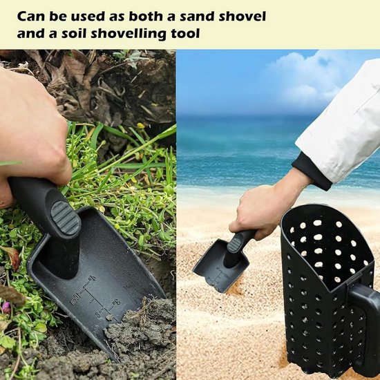 Metaaldetector Schep Set voor Strand en Tuin - Robuust Graafgereedschap — afbeelding 2