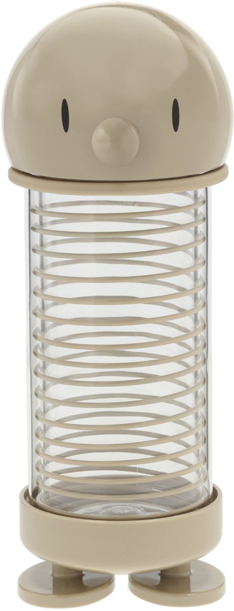Hoptimist Bumble Drinkfles - 400 ml - Latte - Tritan™ kunststof - Dubbelwandige waterfles voor koude en warme dranken - Voor kinderen en volwassenen