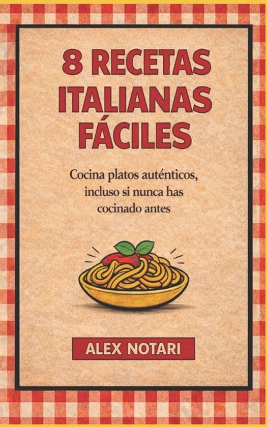 8 Recetas Italianas Fáciles - cover
