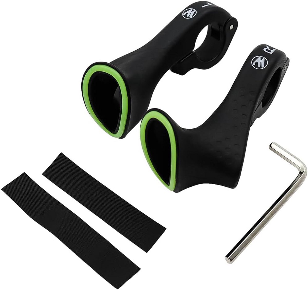 Ergonomische Stuurbocht Verlengstuk voor Racefiets en Mountainbike (21.8-22.2 mm)