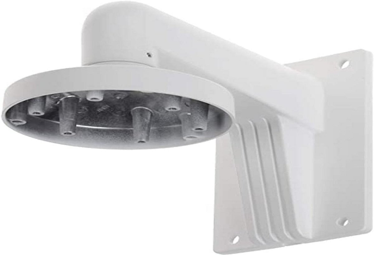 Wandmontagebeugel voor Buitenbeveiligingscamera - Wit Aluminium Waterbestendig