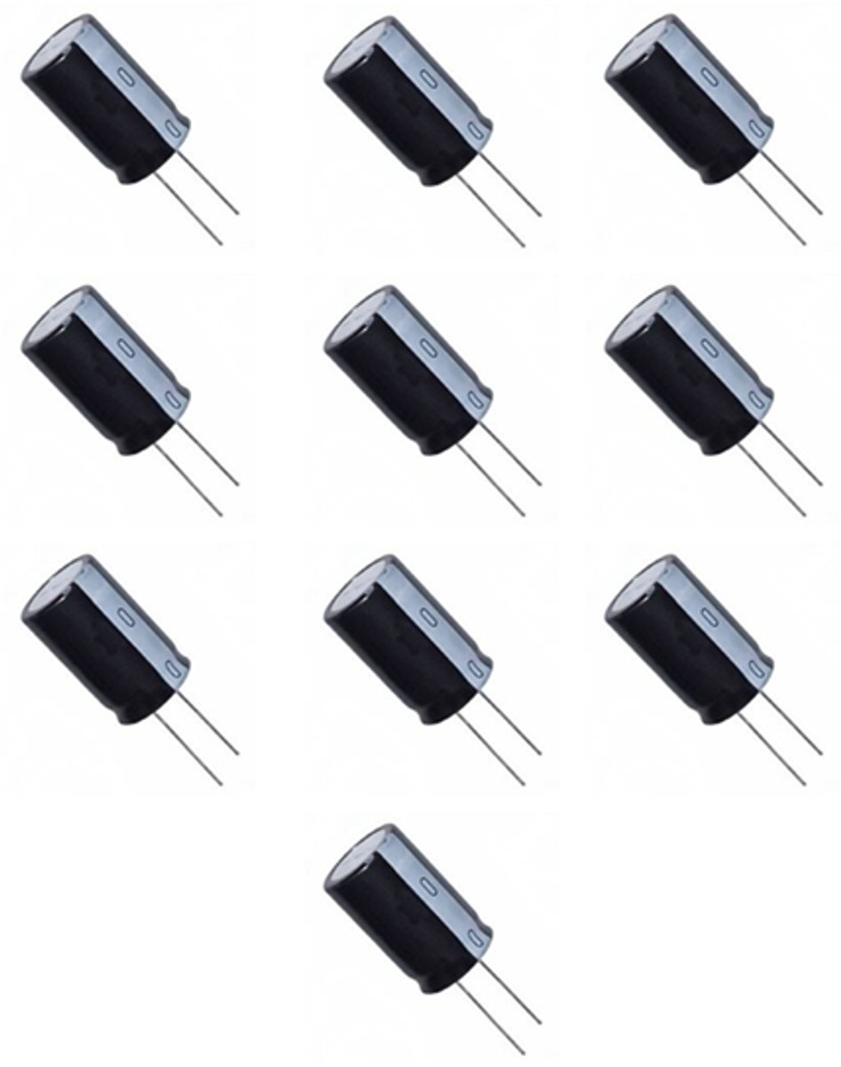100uF 35V Condensator 6x12 10 stuks