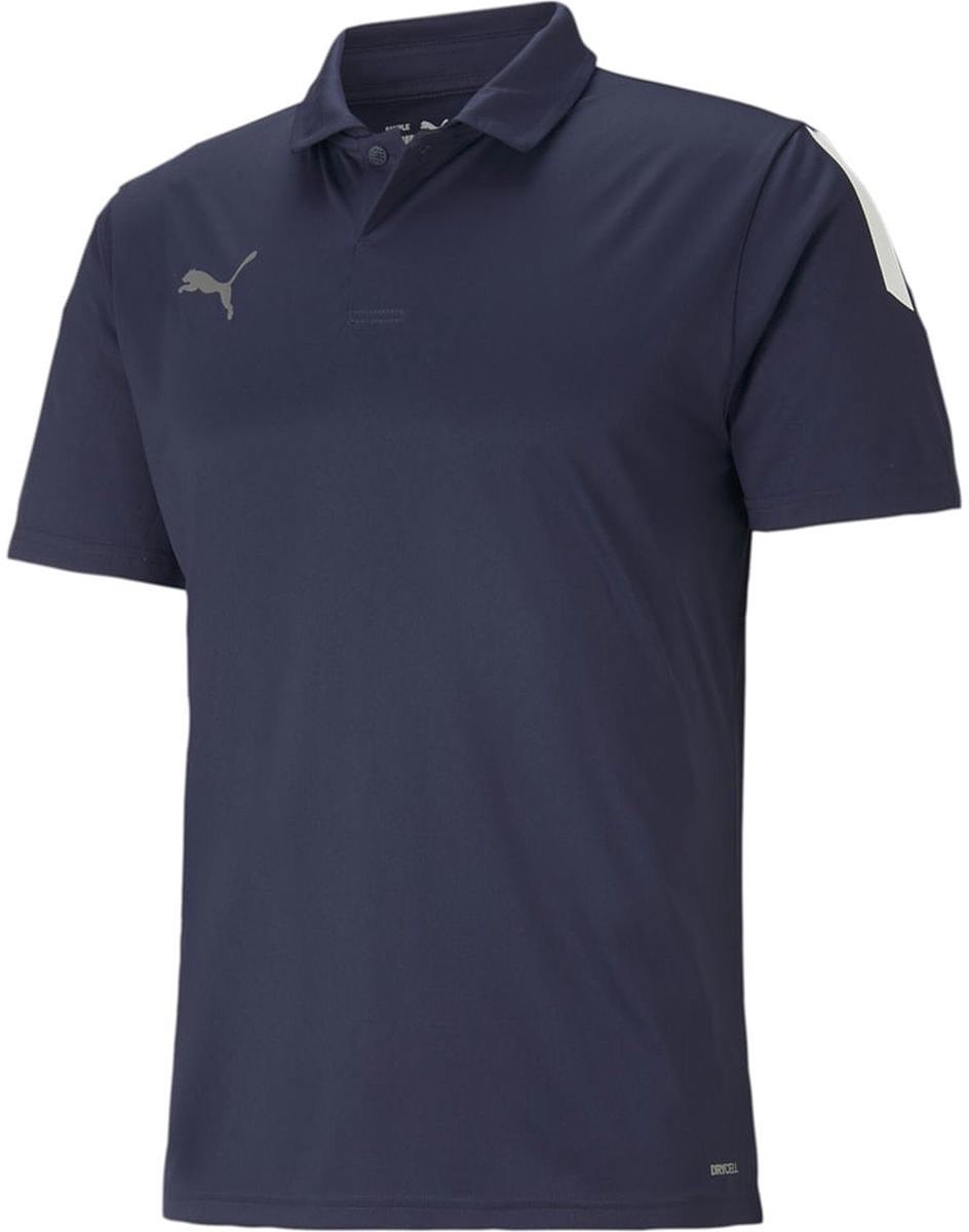 Puma Teamliga Polo Heren - Marine | Maat: M