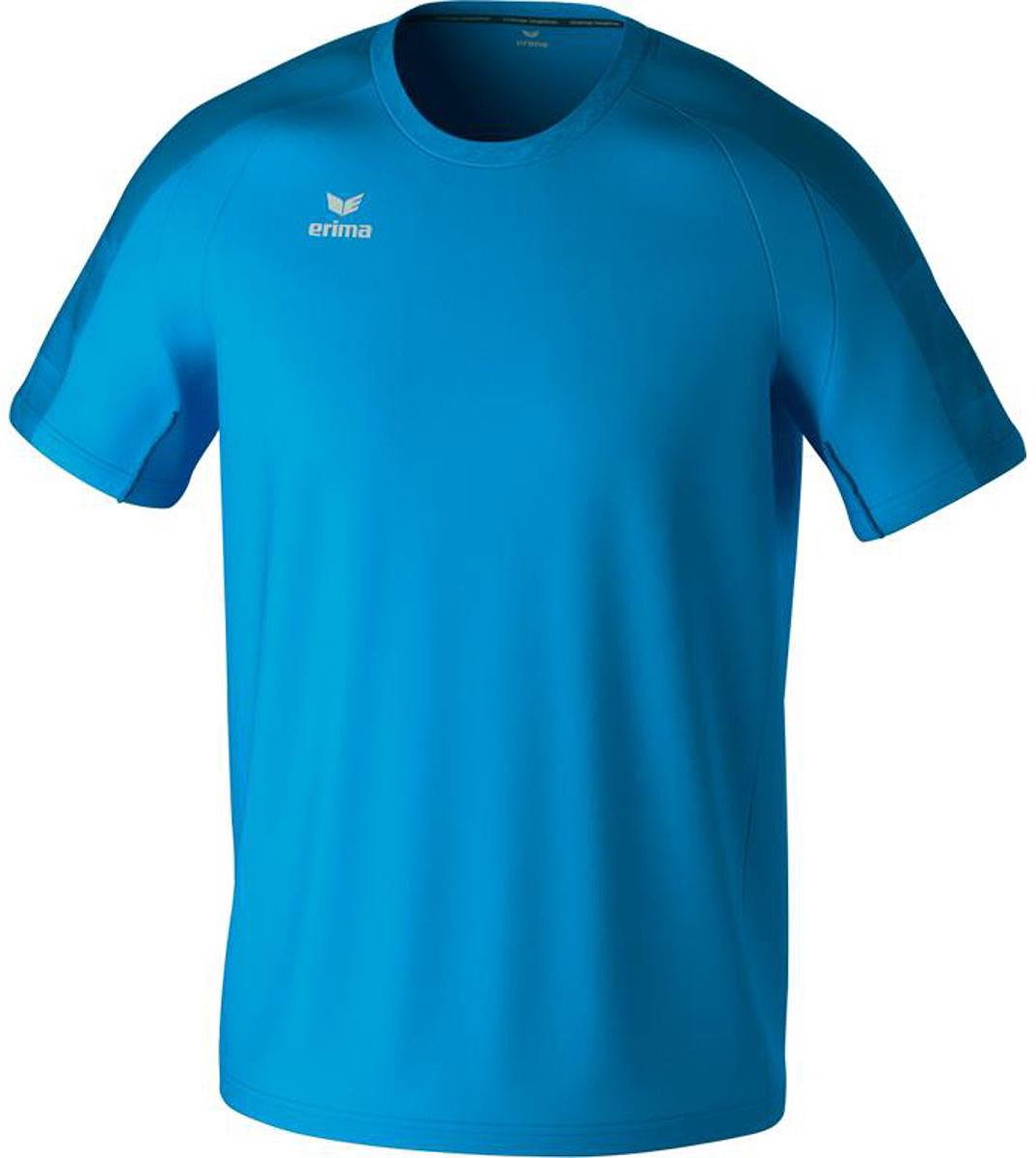 Erima Evo Star T-Shirt Heren - Lichtblauw / Mykonos | Maat: 3XL