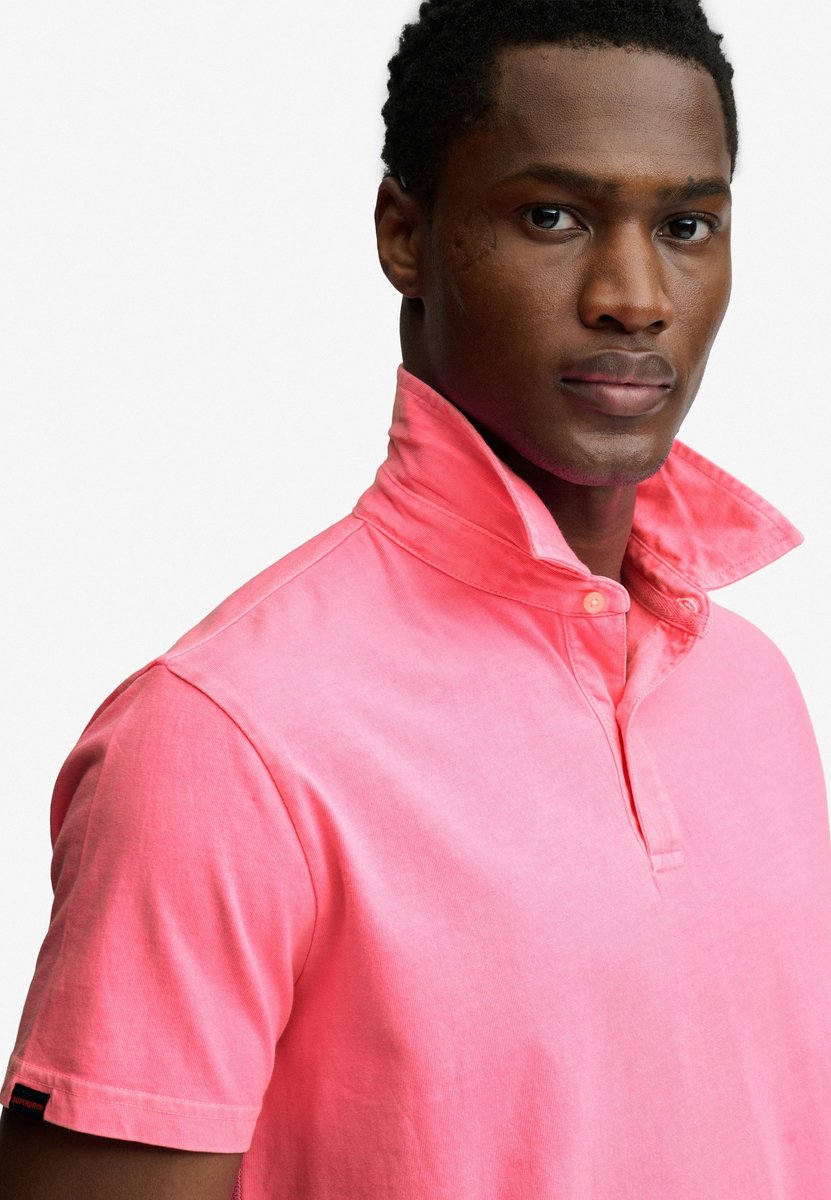 Superdry Essential Jersey Poloshirt Heren Polo’s Roze
