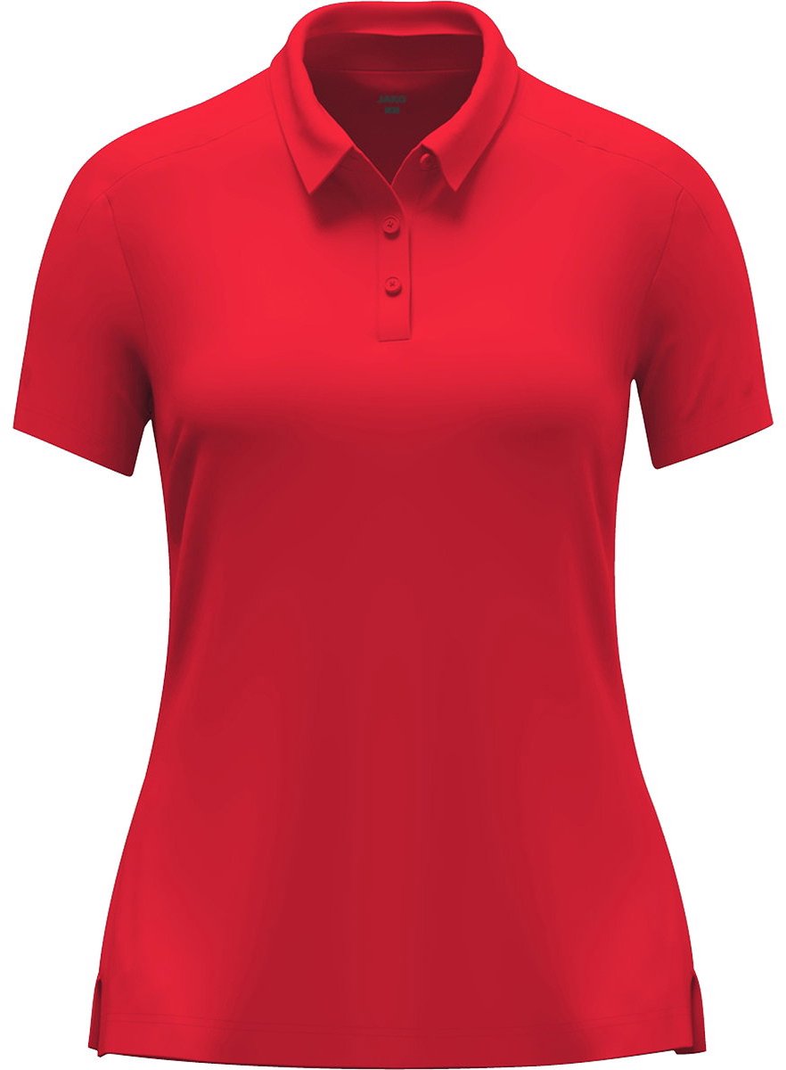 Jako Dynamic Uni Polo Dames - Rood | Maat: L