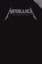 Boek 'Metallica: The Complete Lyrics', derde editie, met het Metallica-logo op een zwarte achtergrond.