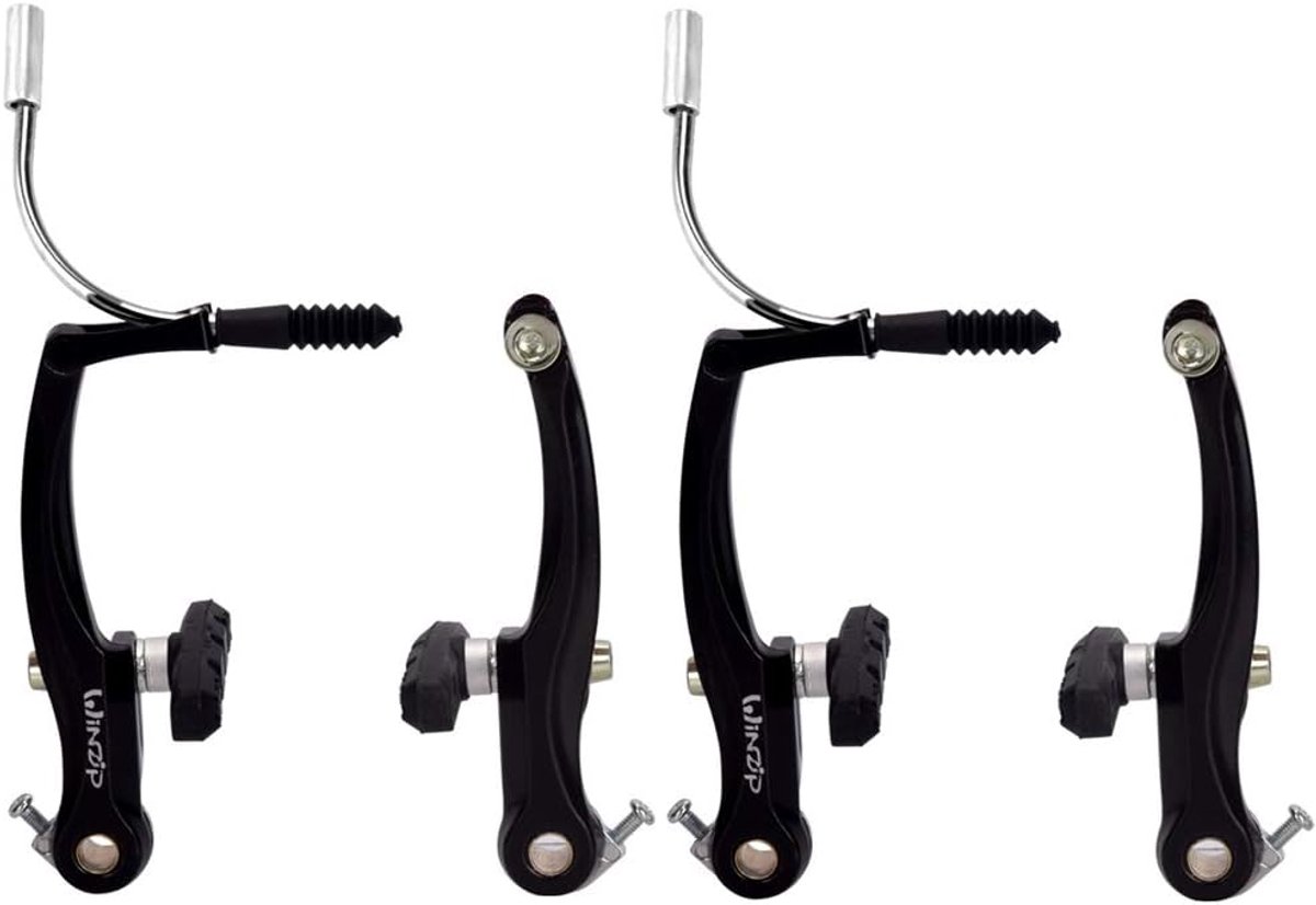 Fiets V-remklauwen - Velgrem Fiets - Veilig Fietsen - Eenvoudige Montage - 110mm Armlengte - Zwart