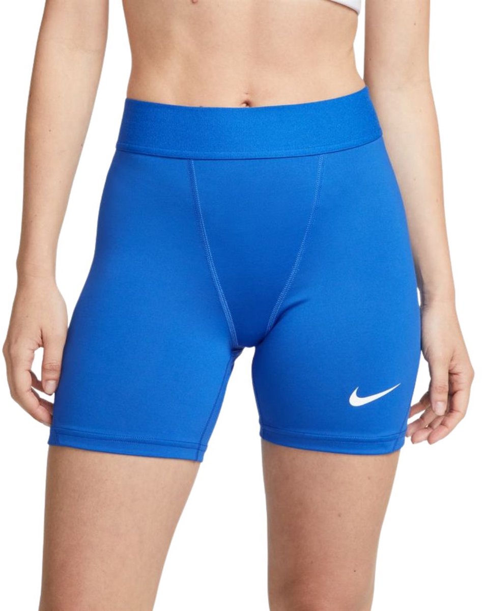 Nike Team Short Dames Nk Dri-FIT Strike Np Short Blauw - Maat XL