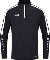Jako Power Zip Top Hommes - Zwart / Wit | Taille: XXL