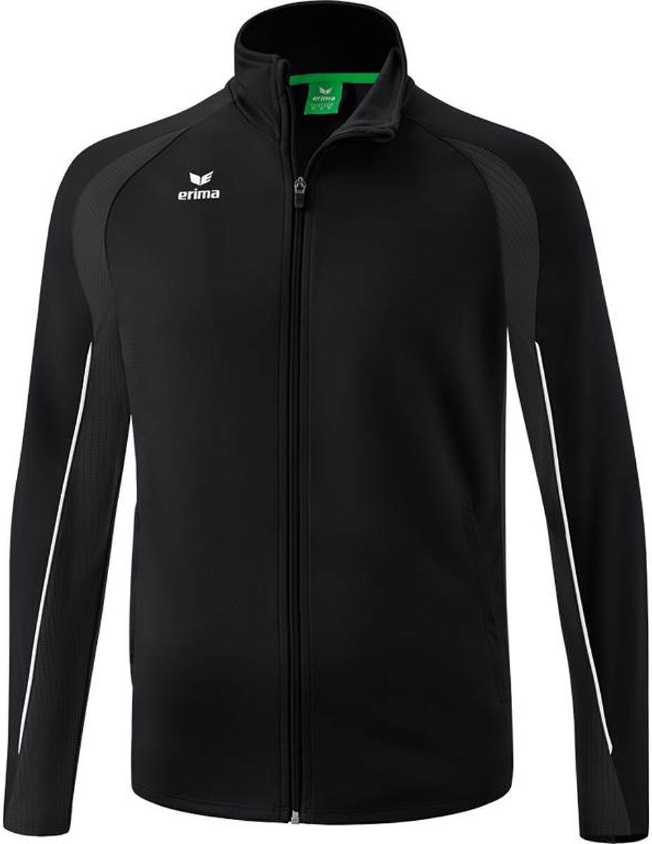 Erima Liga Star Polyesterjack Kinderen - Zwart / Wit | Maat: 152