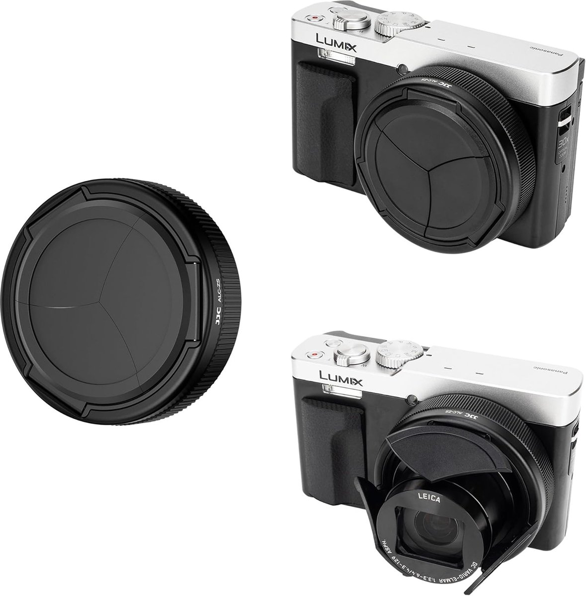 Automatische Lensdop - Camera Bescherming - Stof Vrij Houden - Automatisch Openen Sluiten - 6.5 x 6.5 x 1.8 cm