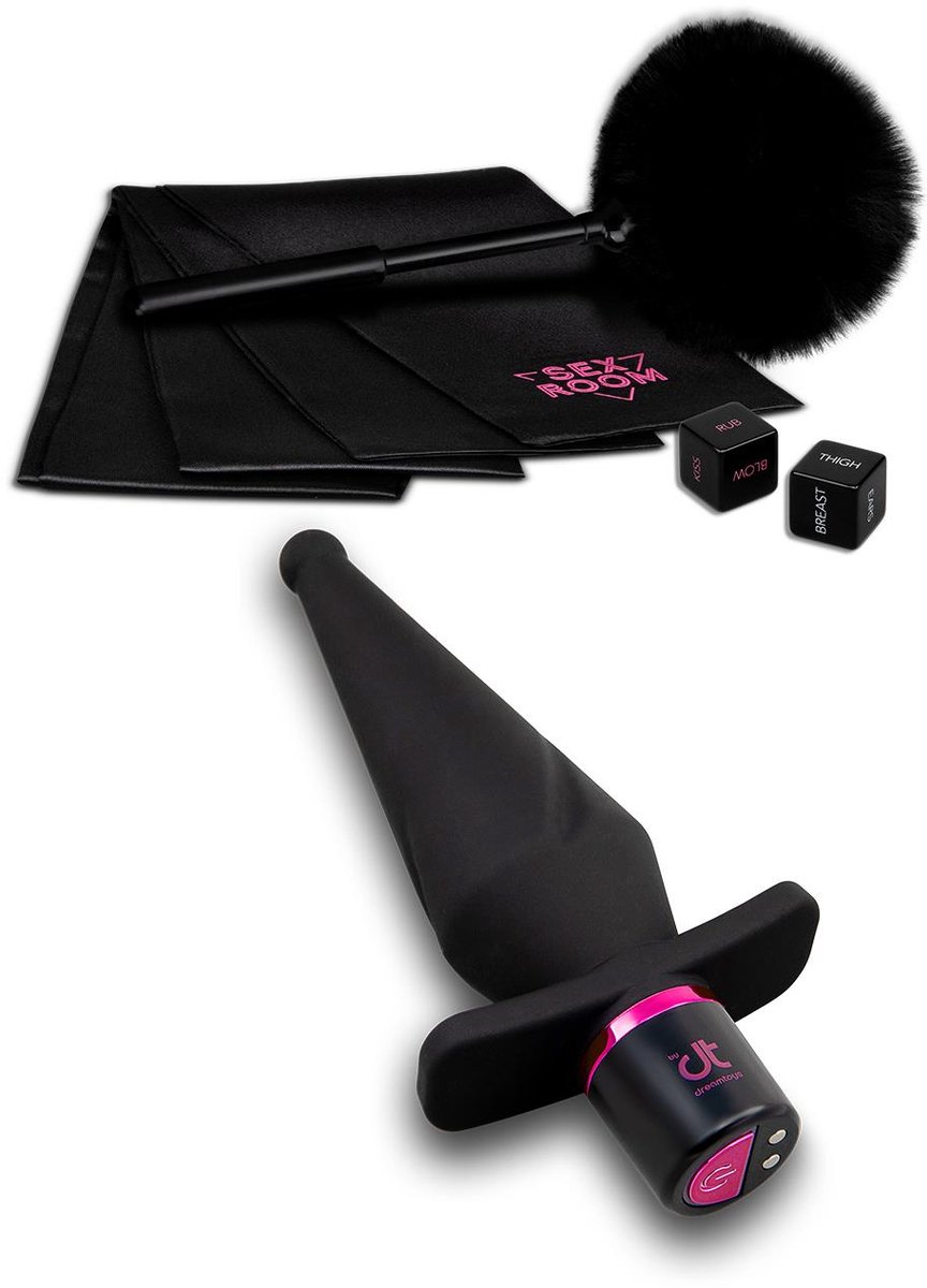 Dreamtoys Sex Room Anal Play set Erotisch setje - Zwart