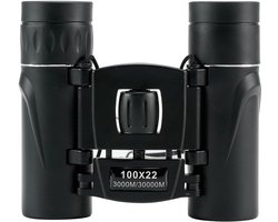 100x20 Hoge Vergroting Verrekijker - Lichtgewicht Opvouwbaar Draagbaar Model - Eenvoudig Focussen voor Reizen en Vogelkijken